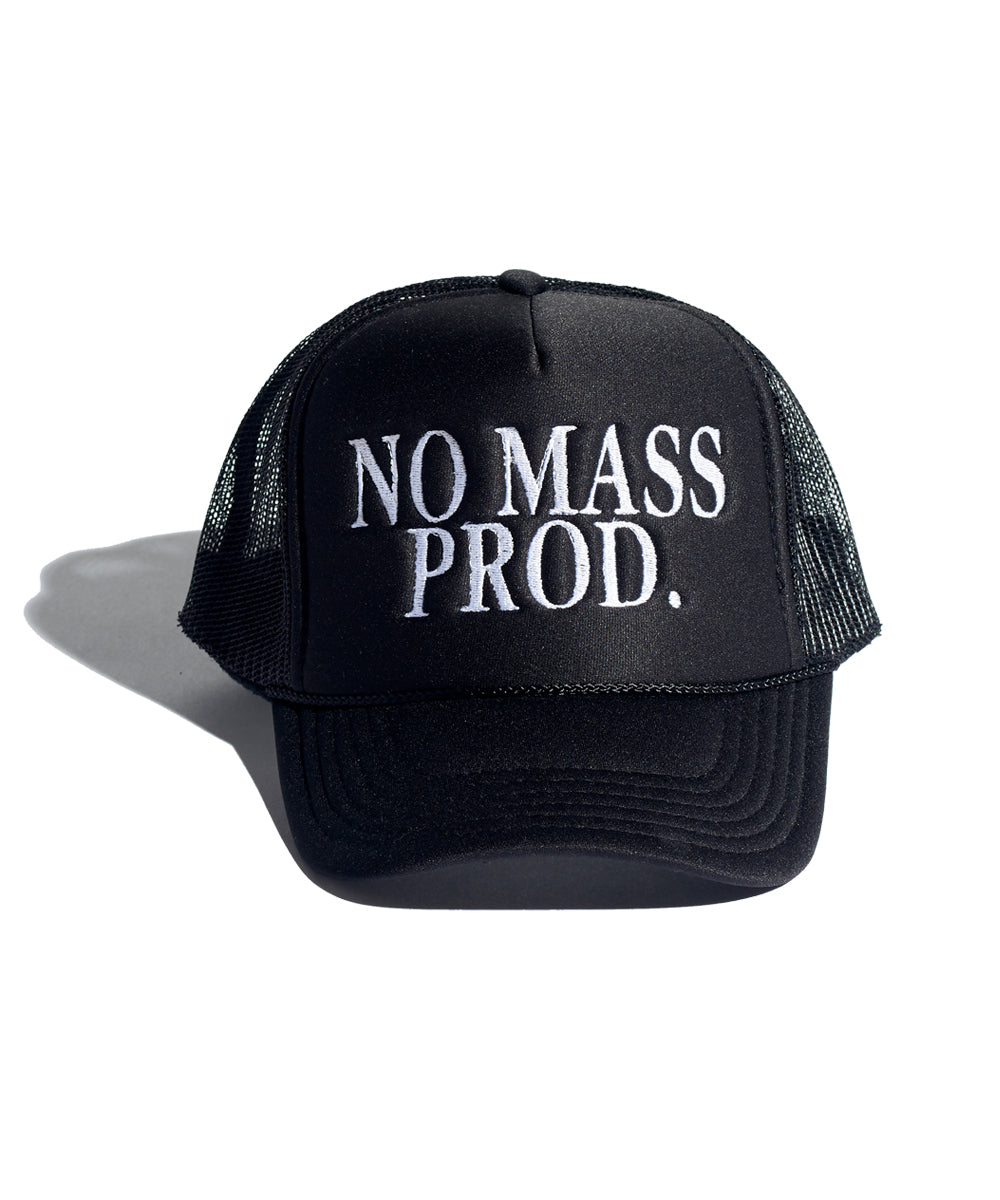 nomasspo希少 no mass prod mesh cap black 黒 - キャップ