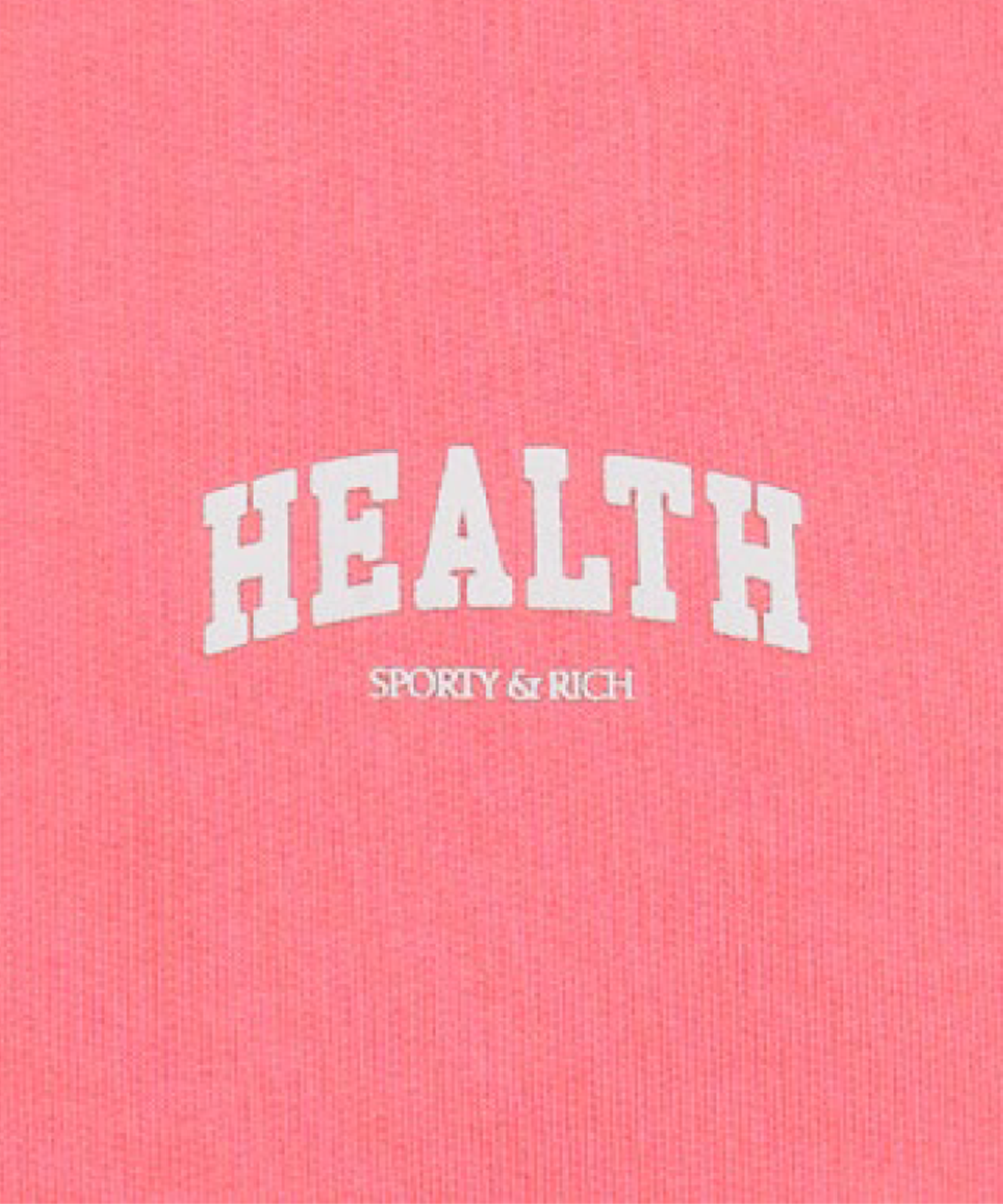 Health is Wealth Kids T-Shirt Cotton Candy/White