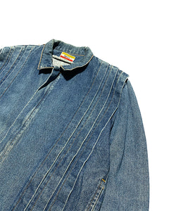 1980's Tuck Design Denim Jacket