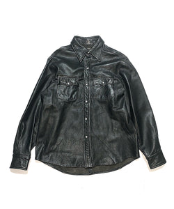 Caw Leather Shirt