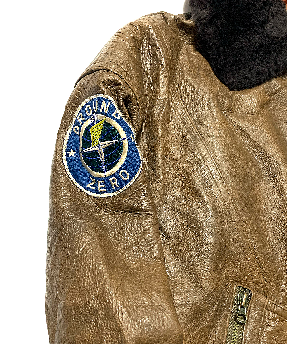 Emblem Boa Flight Jacket