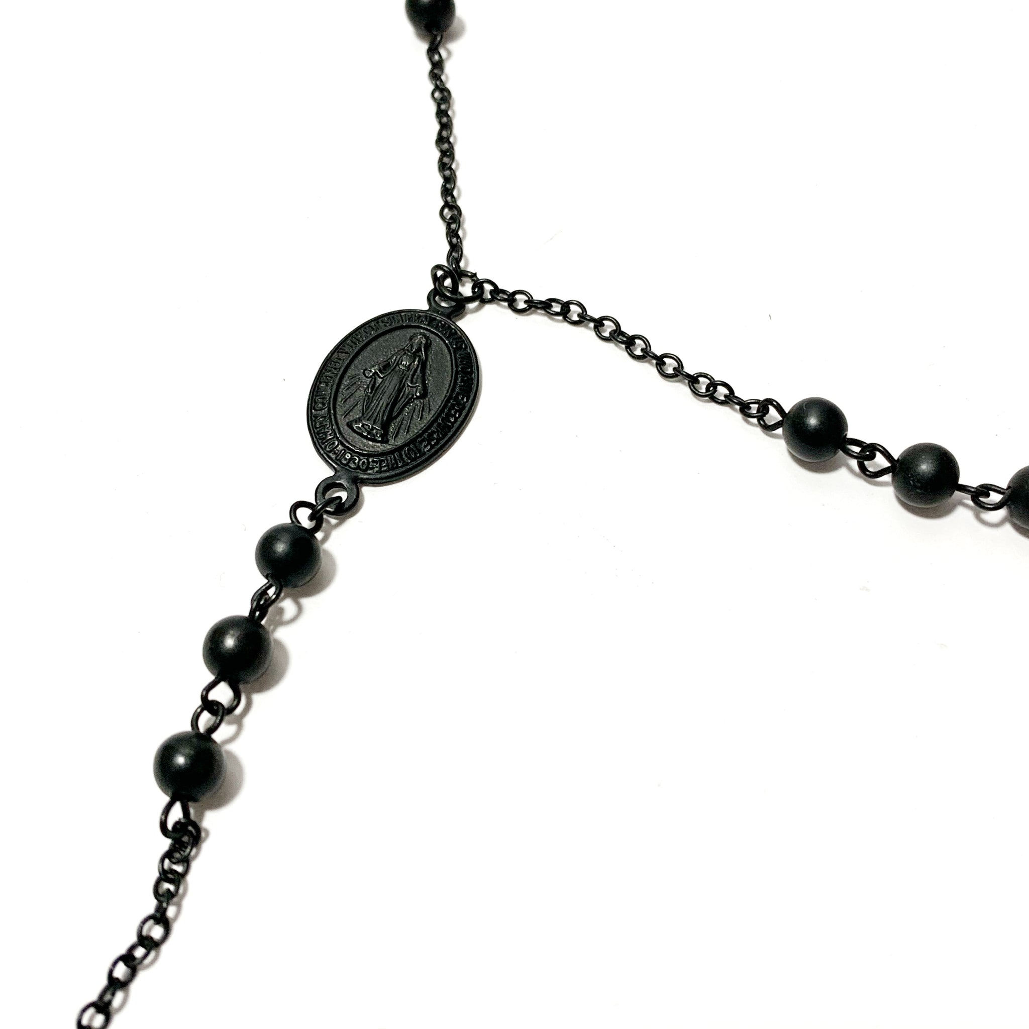 Matte Rosary necklace