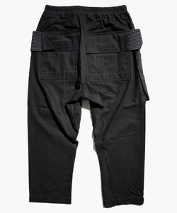 Rick Owens DRKSHDW 20AW Creatch Cargo Cropped Drawstring Trousers