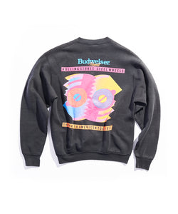 Vintage 80s  "The Rolling Stones Steel Wheels Tour Budweiser"  Sweatshirt
