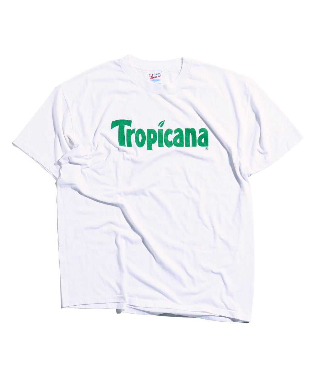 Tropicana " orange juice double sided promo " T-Shirt