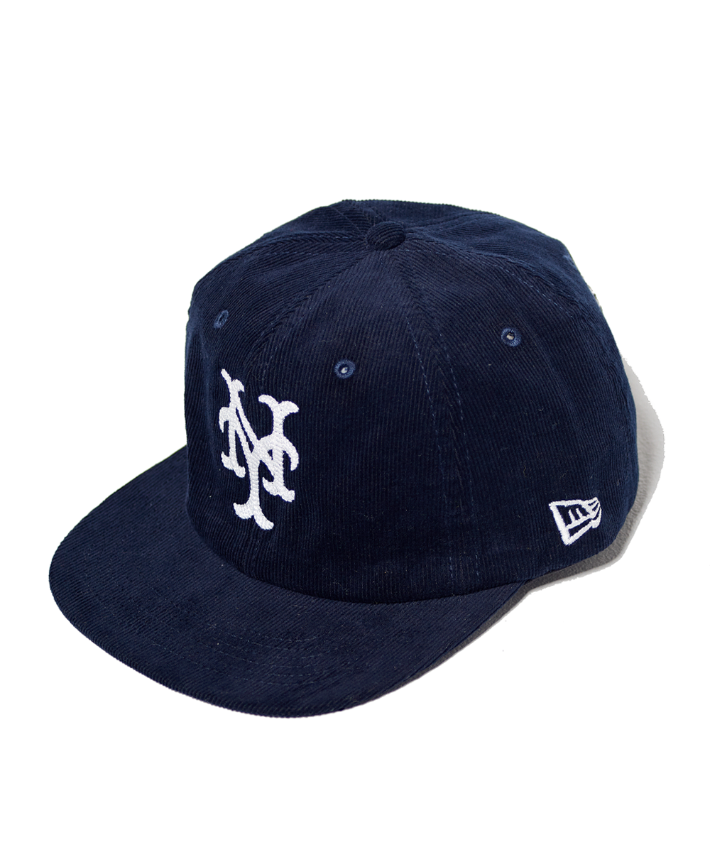 NY Mets Navy Corduroy  Chainstitch Hat