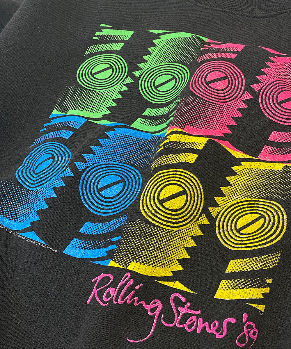 Vintage 1989 Rolling Stones "Steel Wheels North American tour" Sweatshirt