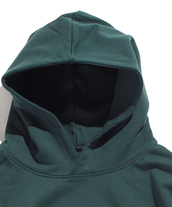 "Luxuary Heavy hoodie" FOREST GREEN