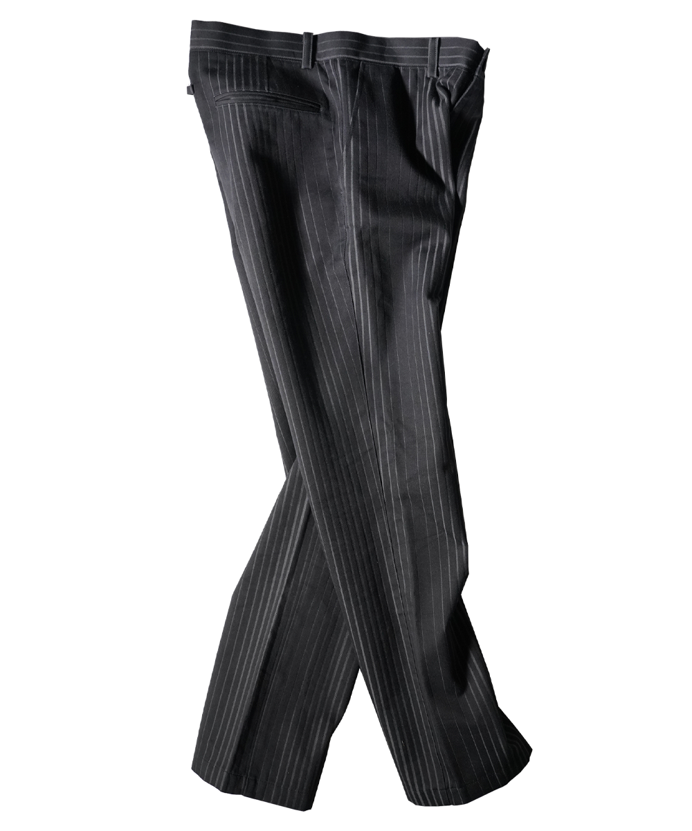 JPG HOMME Black Pinstripe Trousers
