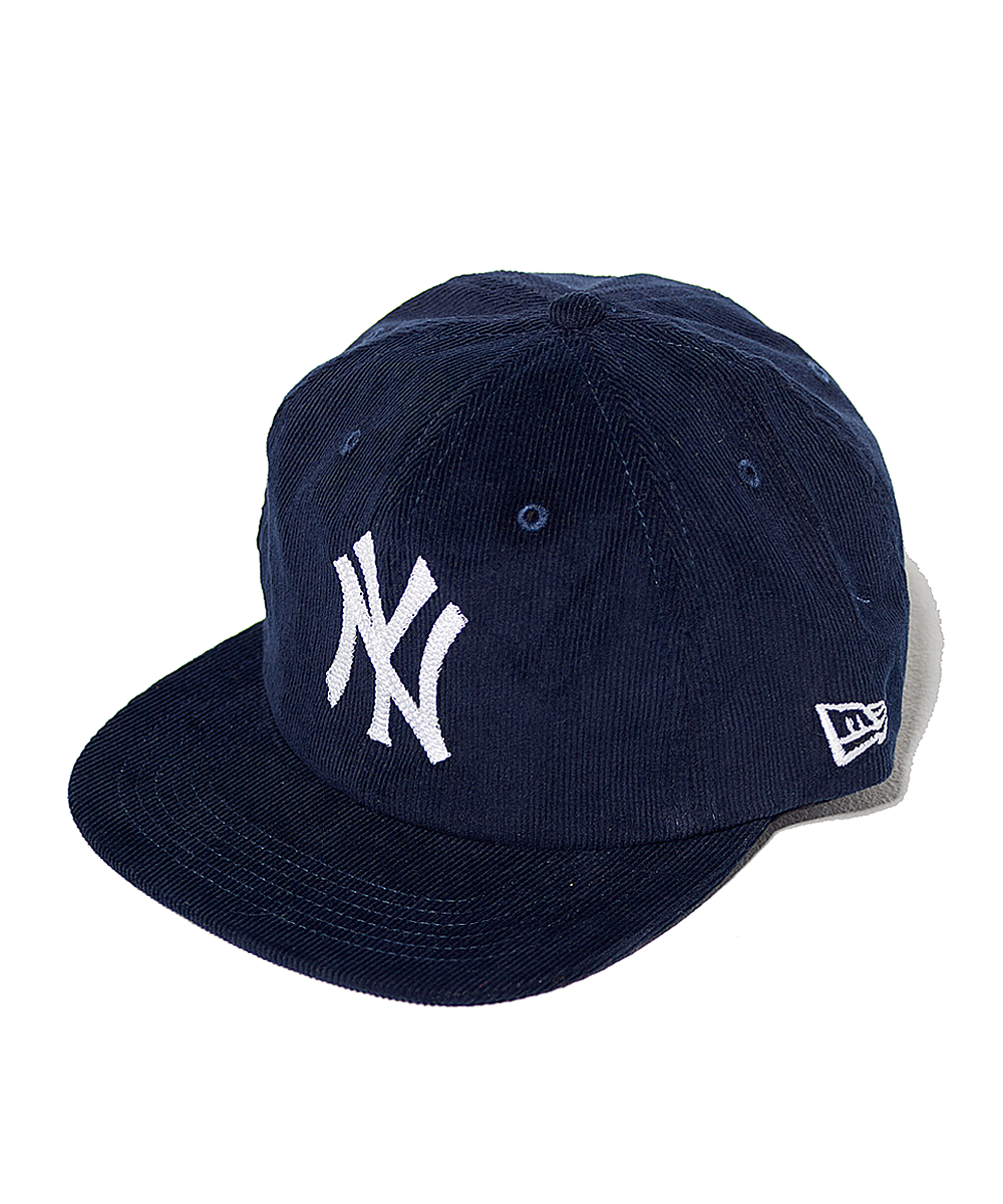 NY Yankees Navy Corduroy Chainstitch Hat