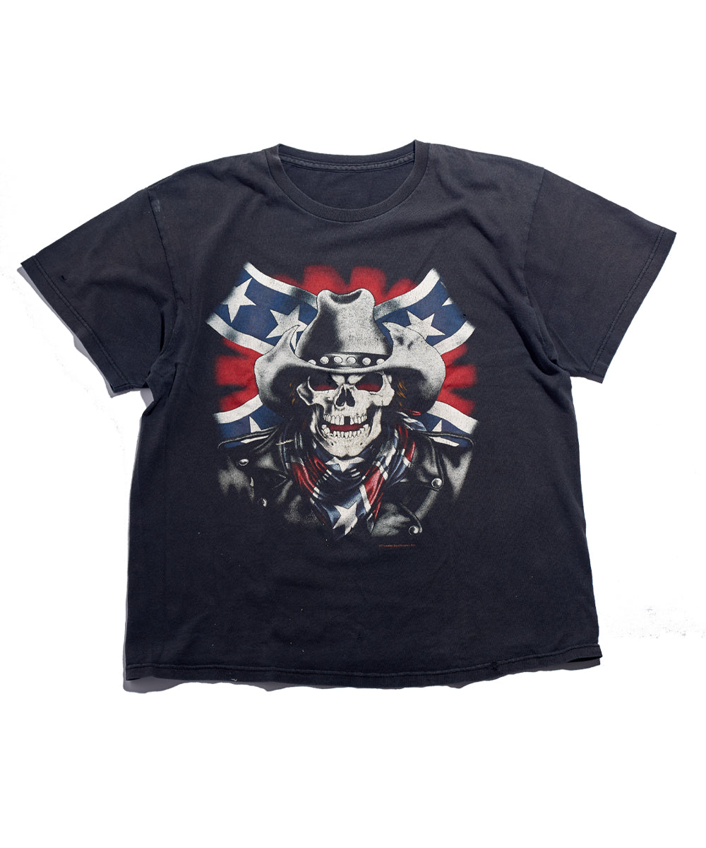 Thunder Sportswear ‘90s Confederate Skull T-Shirt
